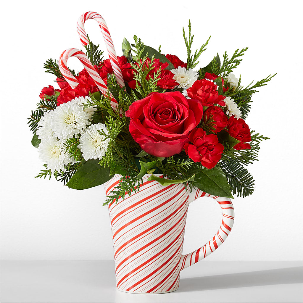 Peppermint Swirl Mug – Best Choice Floral And Landscape, Hortonville WI