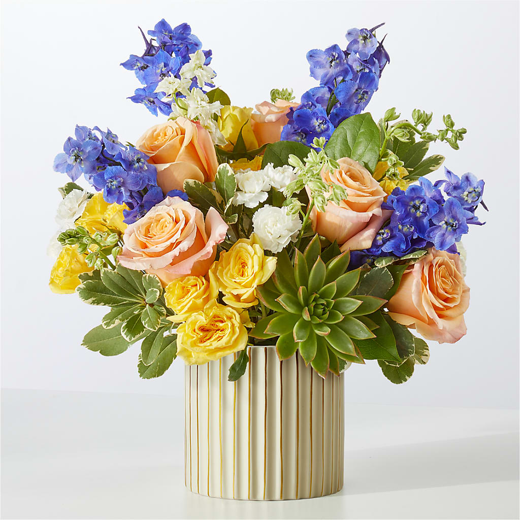 Cobalt Reverie Bouquet – Best Choice Floral And Landscape, Hortonville WI
