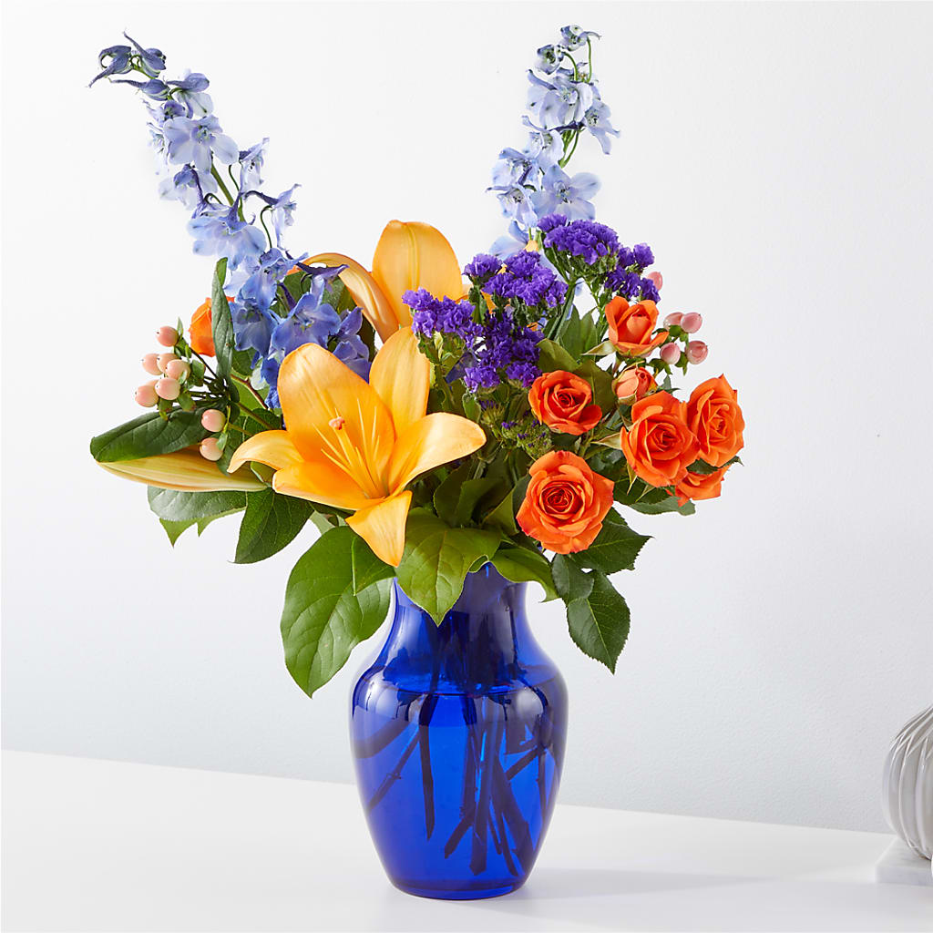 Radiant Citrus Bouquet – Best Choice Floral And Landscape, Hortonville WI