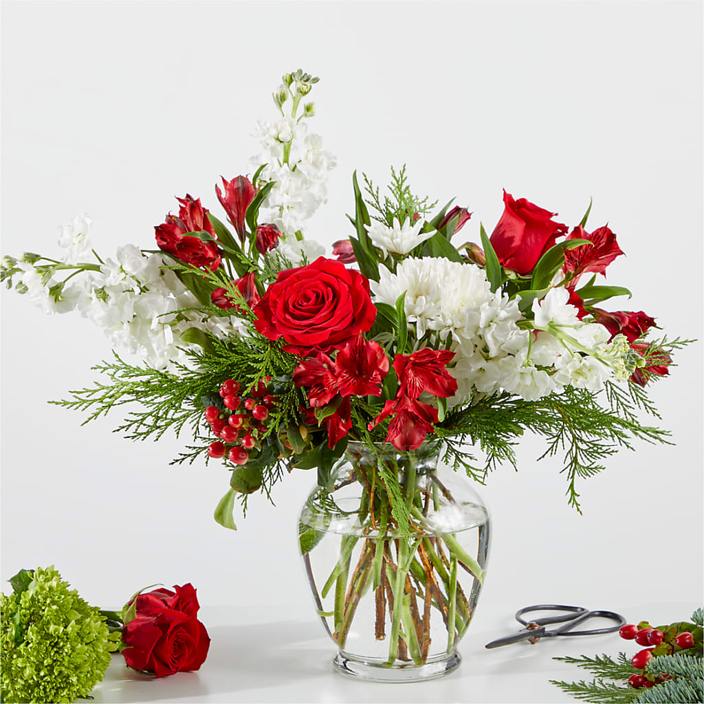 Merry Moment Bouquet – A Florist Original – Best Choice Floral And Landscape, Hortonville WI