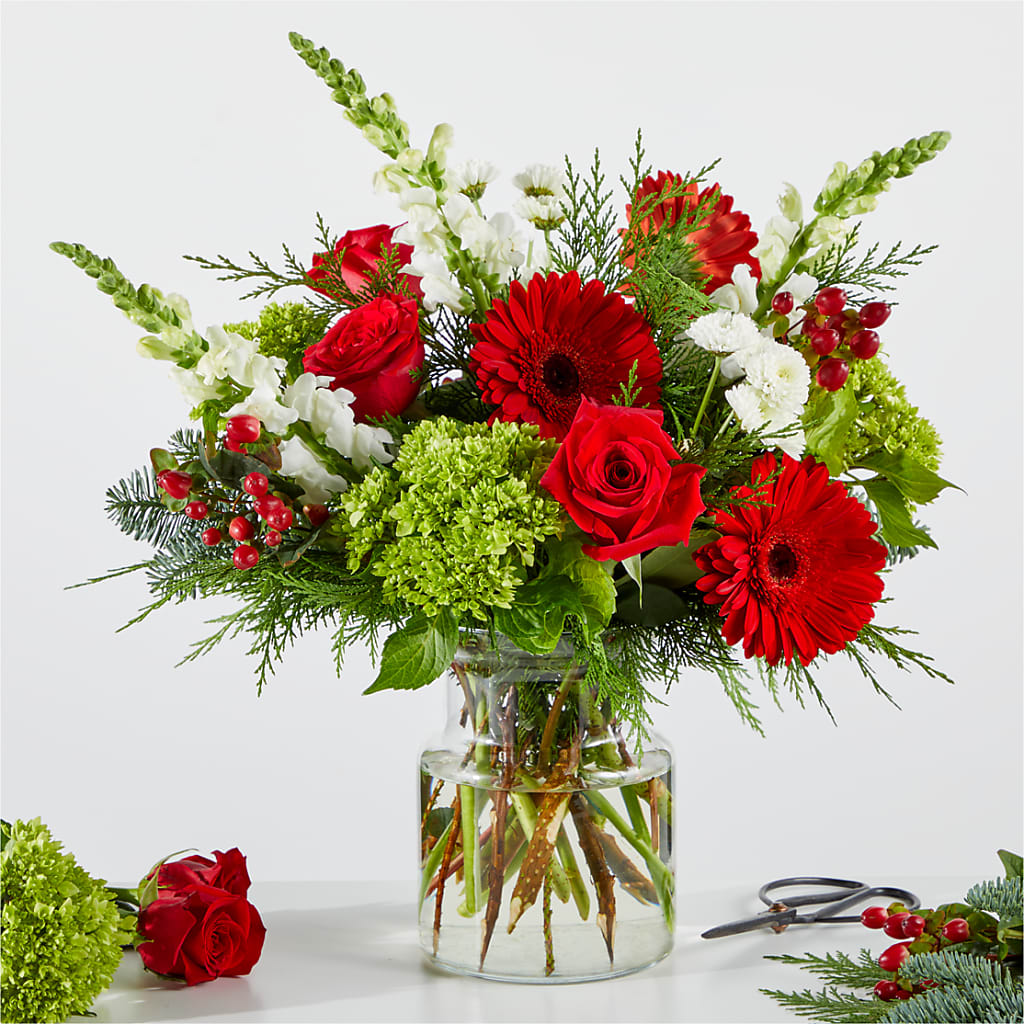 Merry Moment Bouquet – A Florist Original – Best Choice Floral And Landscape, Hortonville WI