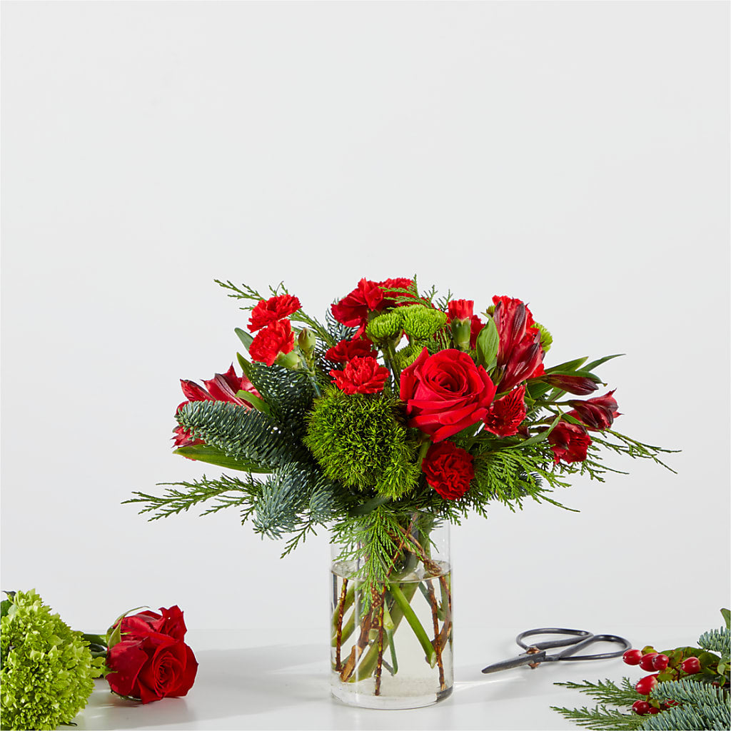 Merry Moment Bouquet – A Florist Original – Best Choice Floral And Landscape, Hortonville WI