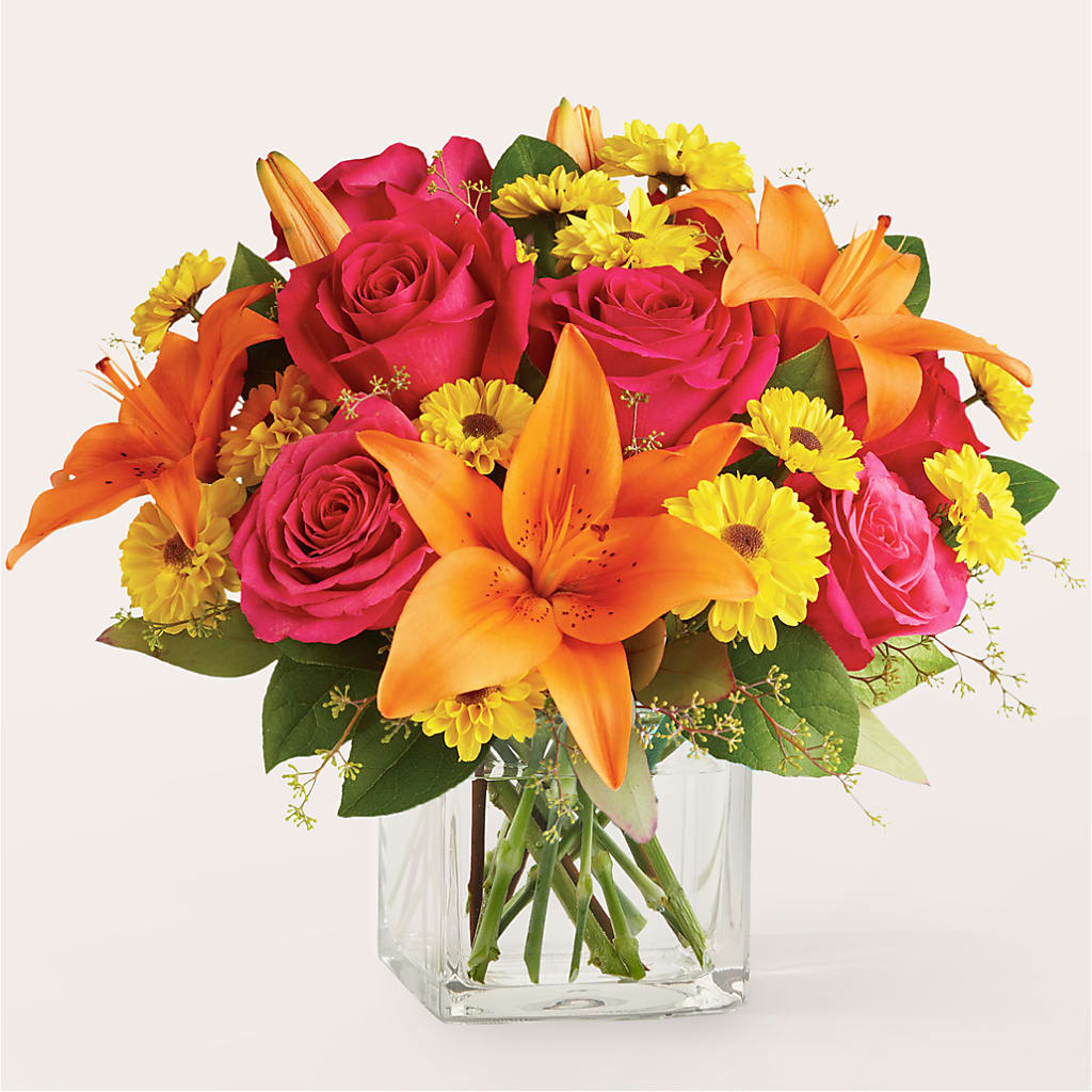 Neon Lights Bouquet – Best Choice Floral And Landscape, Hortonville WI