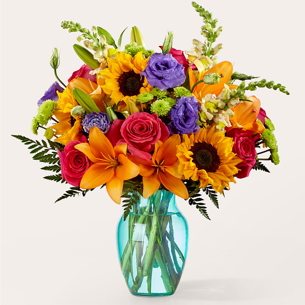 Double Rainbow Bouquet – Best Choice Floral And Landscape, Hortonville WI