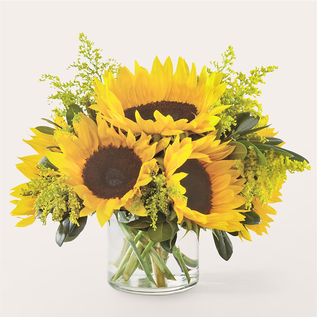 Beaming Sunflower Bouquet – Best Choice Floral And Landscape, Hortonville WI