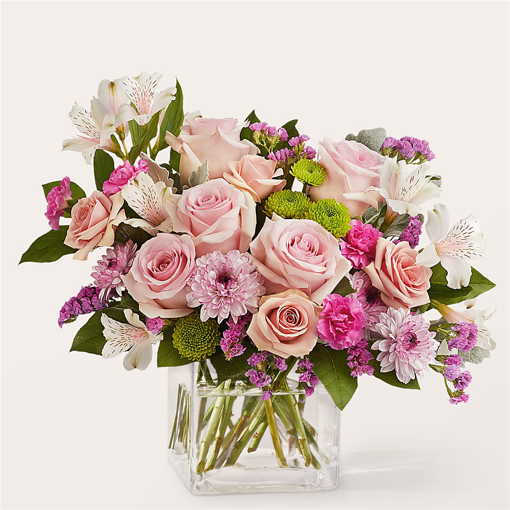 Pink Suede Bouquet – Best Choice Floral And Landscape, Hortonville WI