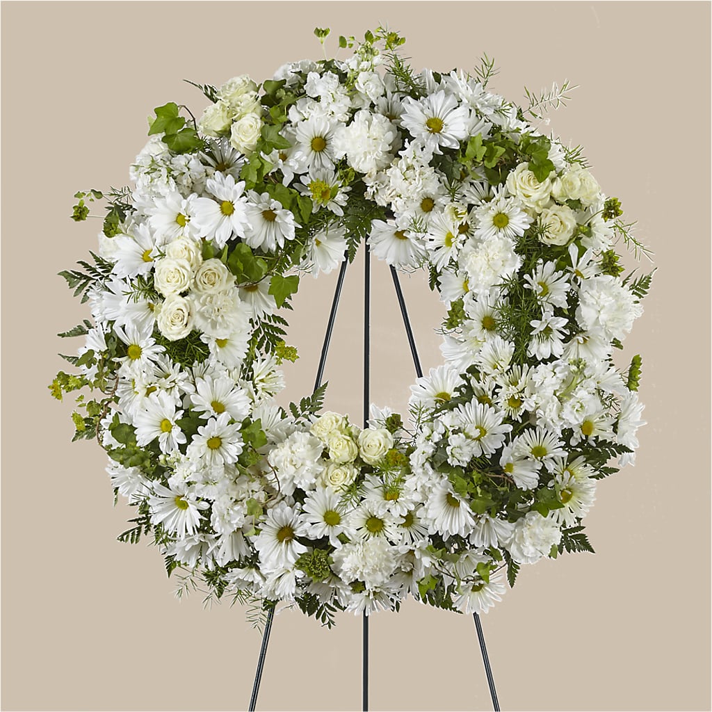 Faithful Wishes Wreath – Best Choice Floral And Landscape, Hortonville WI