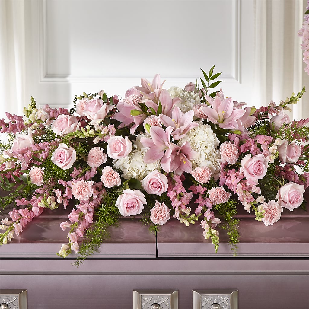 Life & Remembrance Casket Spray – Best Choice Floral And Landscape, Hortonville WI