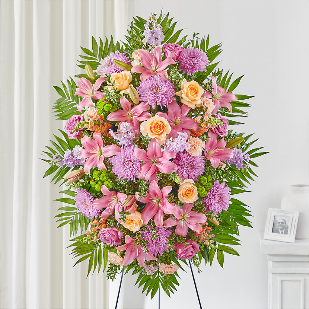 Love & Light Standing Spray – Best Choice Floral And Landscape, Hortonville WI