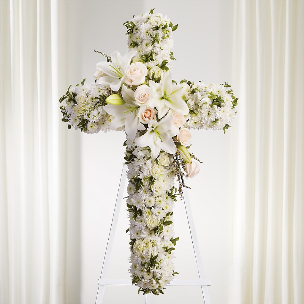Spiritual Guidance Standing Spray – Best Choice Floral And Landscape, Hortonville WI