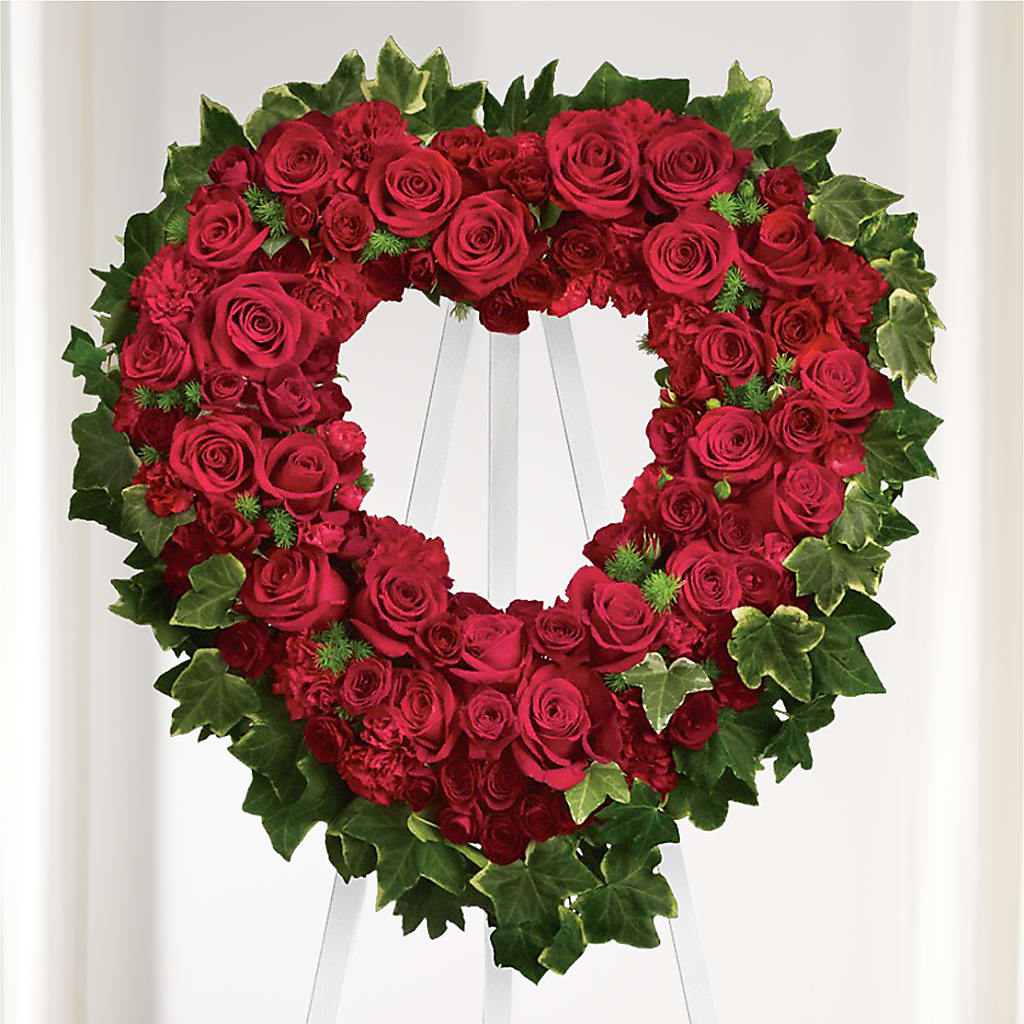 Wholehearted Standing Spray – Best Choice Floral And Landscape, Hortonville WI