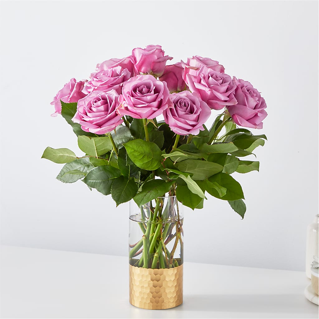 Secret Admirer Lavender Rose Bouquet – Best Choice Floral And Landscape, Hortonville WI