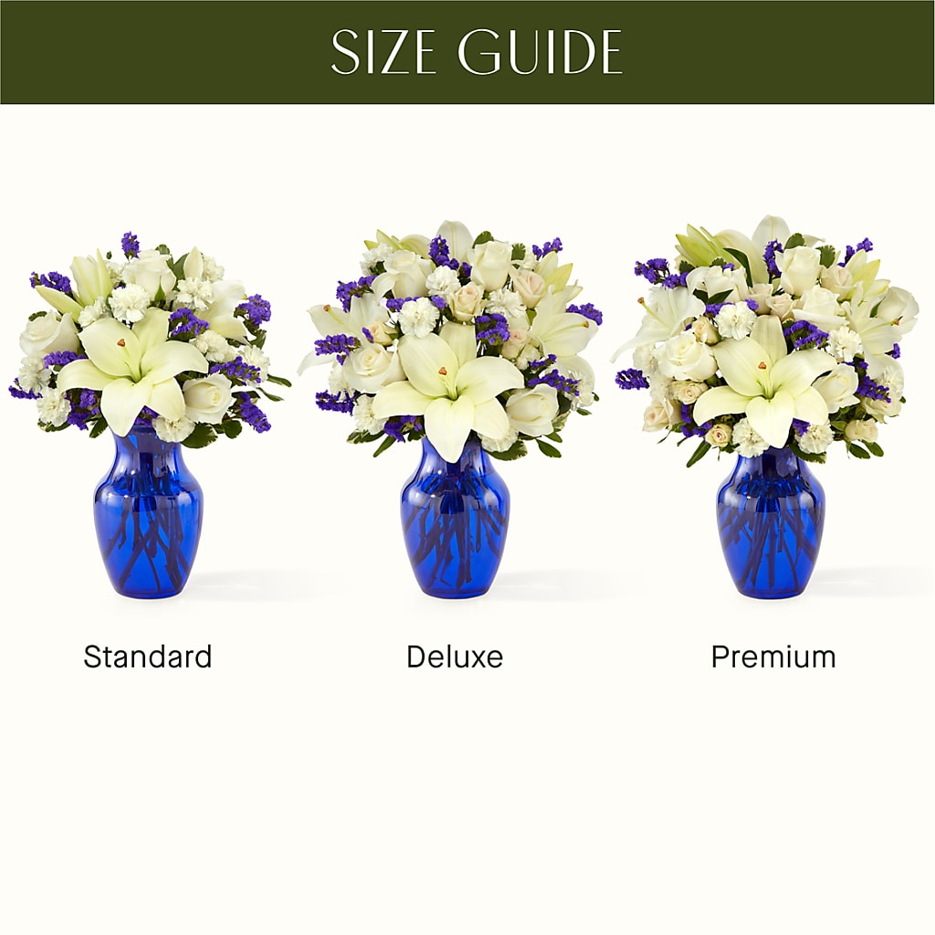 Sapphire Rush Bouquet – Best Choice Floral And Landscape, Hortonville WI