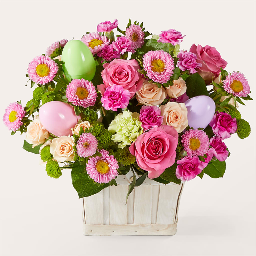 Get Eggcited Basket – Best Choice Floral And Landscape, Hortonville WI