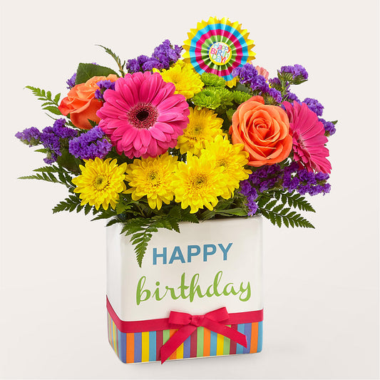 Birthday Brights Bouquet –  Best Choice Floral And Landscape, Hortonville WI