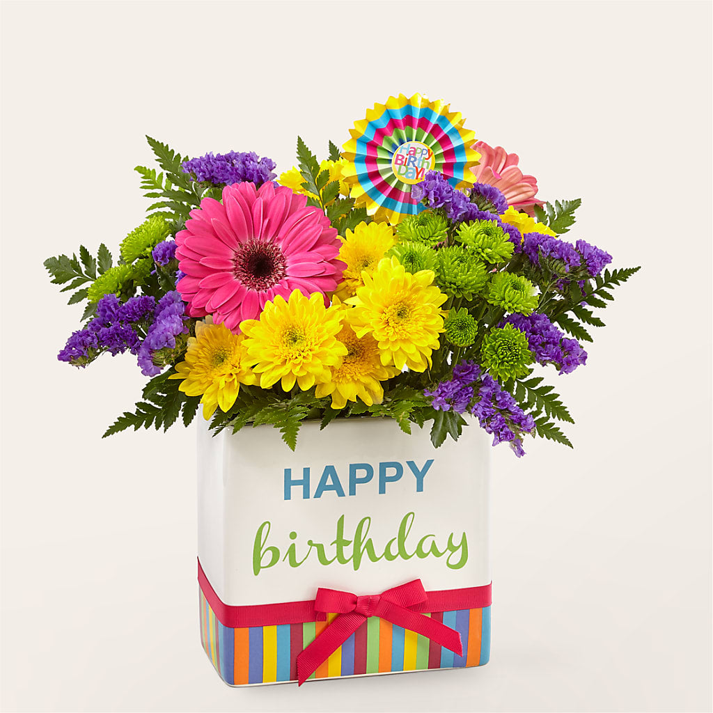 Birthday Brights Bouquet –  Best Choice Floral And Landscape, Hortonville WI