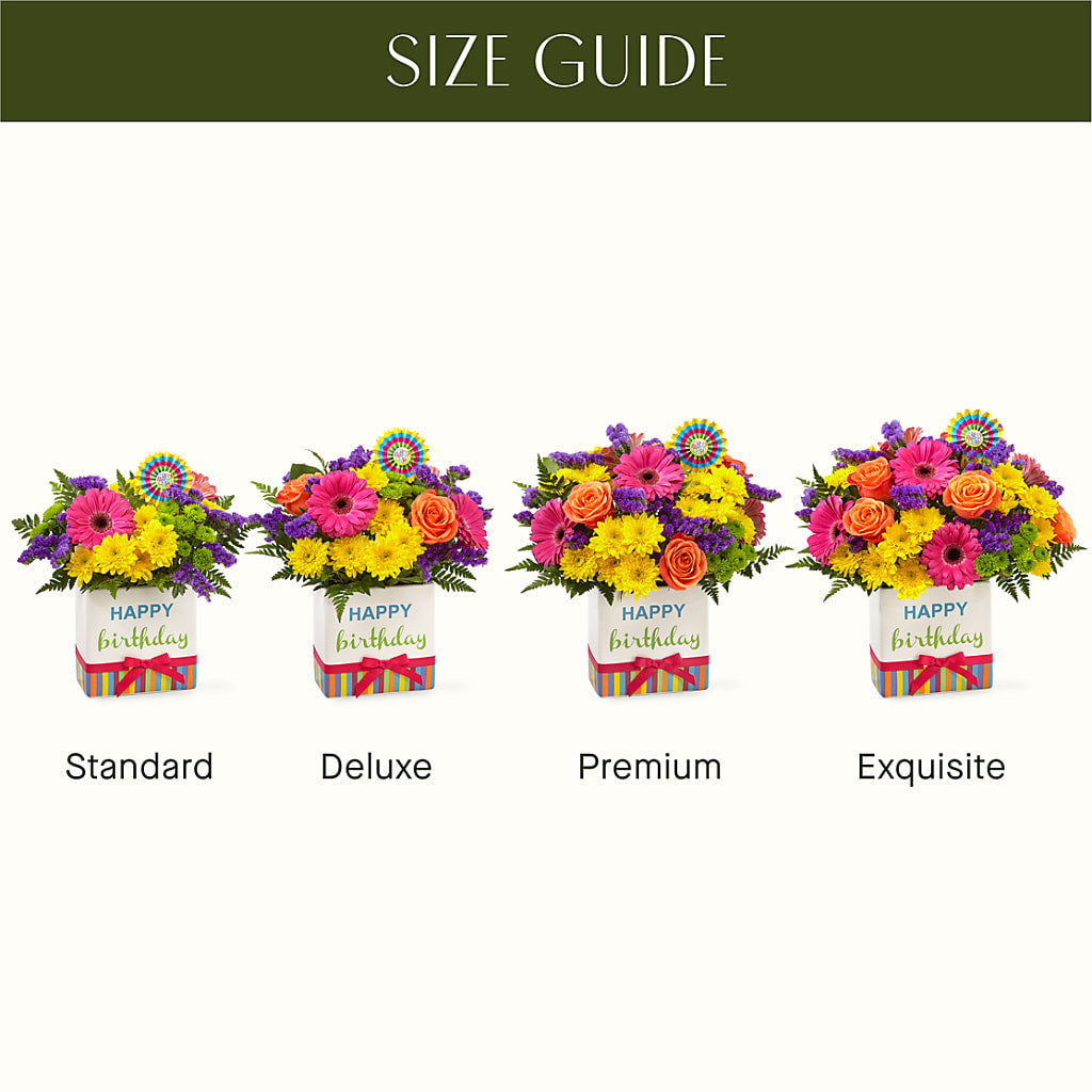 Birthday Brights Bouquet –  Best Choice Floral And Landscape, Hortonville WI
