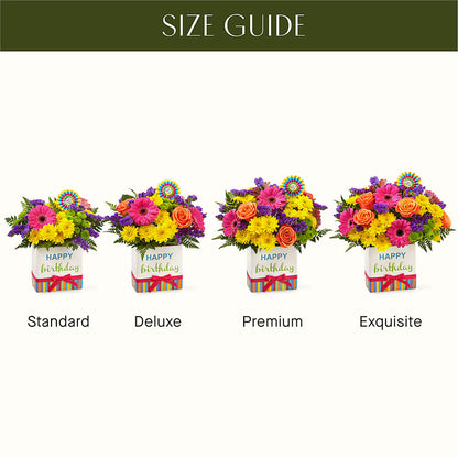 Birthday Brights Bouquet –  Best Choice Floral And Landscape, Hortonville WI