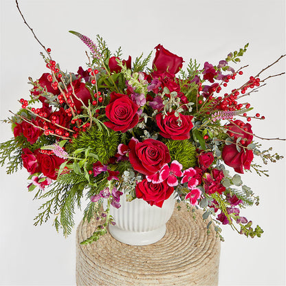 Big Red Bow Bouquet –  Best Choice Floral And Landscape, Hortonville WI