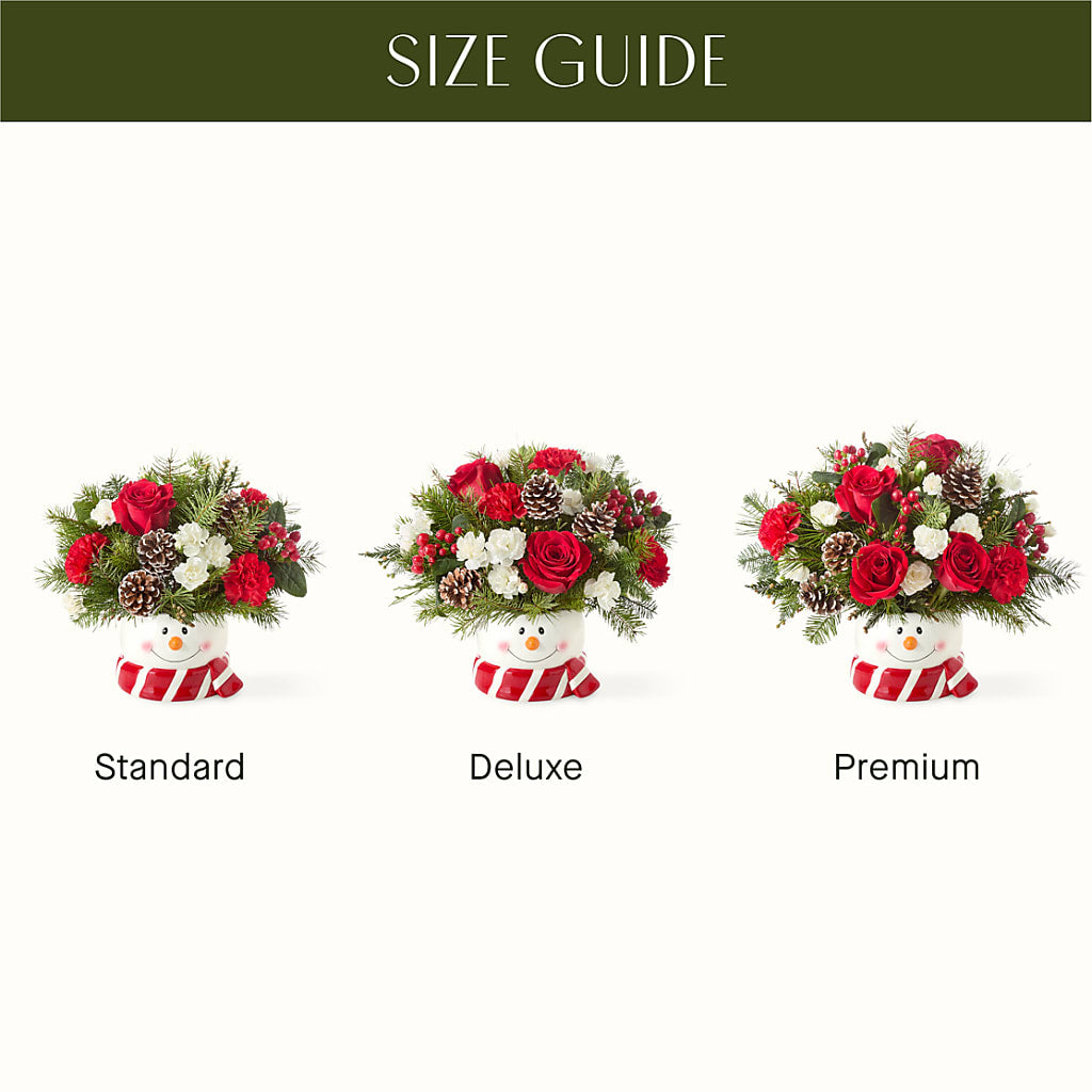 Jolly Snowman Bouquet –  Best Choice Floral And Landscape, Hortonville WI