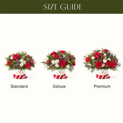 Jolly Snowman Bouquet –  Best Choice Floral And Landscape, Hortonville WI