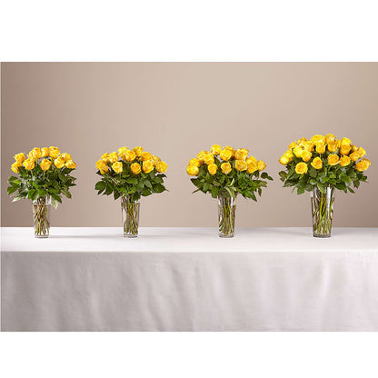 Long Stem Yellow Rose Bouquet –  Best Choice Floral And Landscape, Hortonville WI