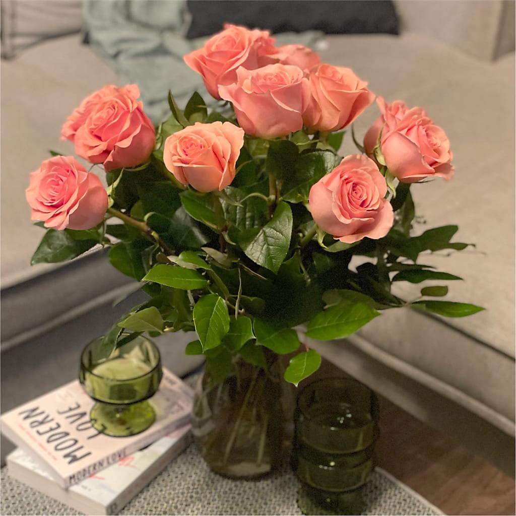 Long Stem Pink Rose Bouquet –  Best Choice Floral And Landscape, Hortonville WI