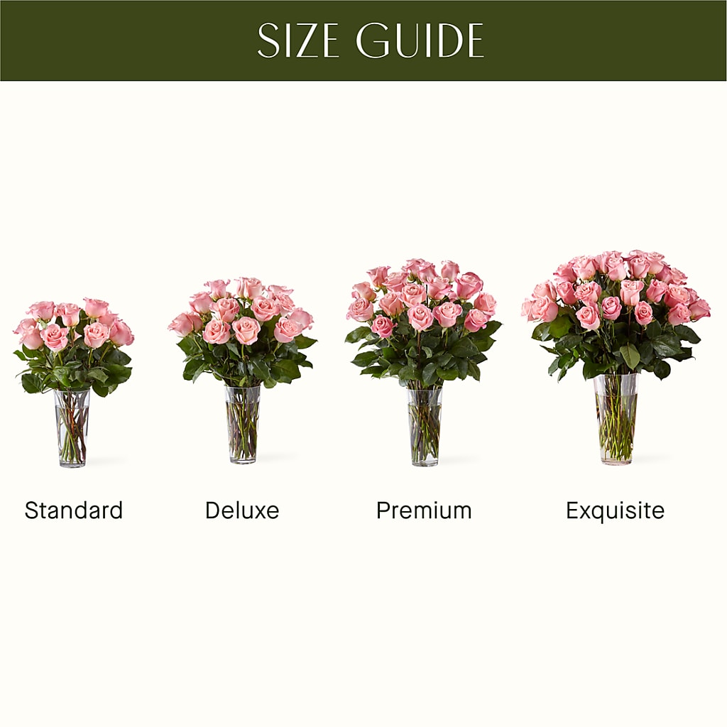 Long Stem Pink Rose Bouquet –  Best Choice Floral And Landscape, Hortonville WI