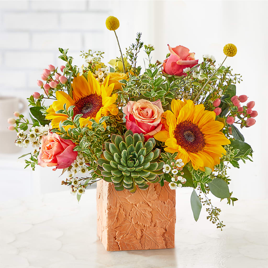 Sunflower Season Bouquet –  Best Choice Floral And Landscape, Hortonville WI