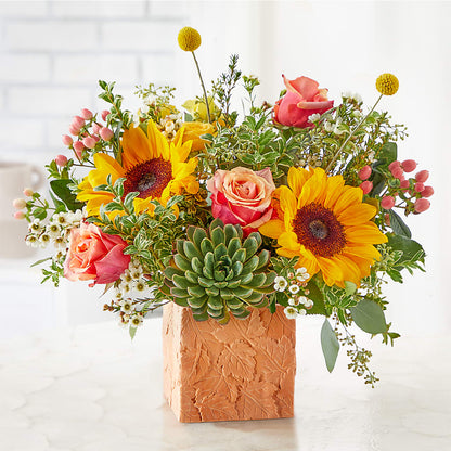 Sunflower Season Bouquet –  Best Choice Floral And Landscape, Hortonville WI
