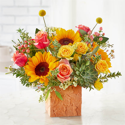 Sunflower Season Bouquet –  Best Choice Floral And Landscape, Hortonville WI