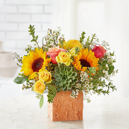 Sunflower Season Bouquet –  Best Choice Floral And Landscape, Hortonville WI