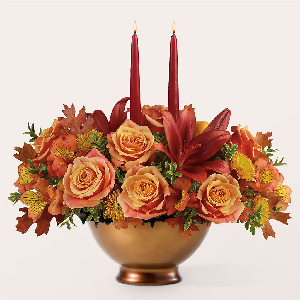Harvest Table Centerpiece –  Best Choice Floral And Landscape, Hortonville WI
