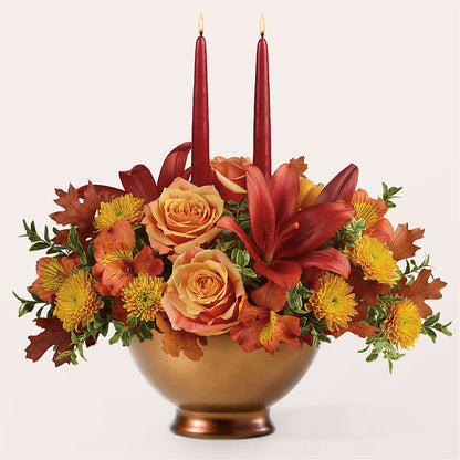 Harvest Table Centerpiece –  Best Choice Floral And Landscape, Hortonville WI