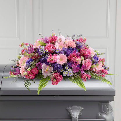 Glorious Garden Casket Spray –  Best Choice Floral And Landscape, Hortonville WI