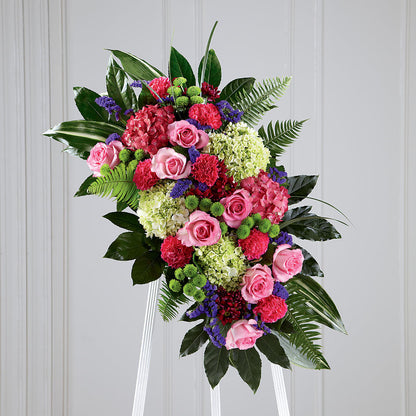 Refreshing Mix Standing Spray –  Best Choice Floral And Landscape, Hortonville WI