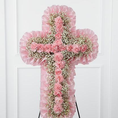 Angel's Cross Easel –  Best Choice Floral And Landscape, Hortonville WI
