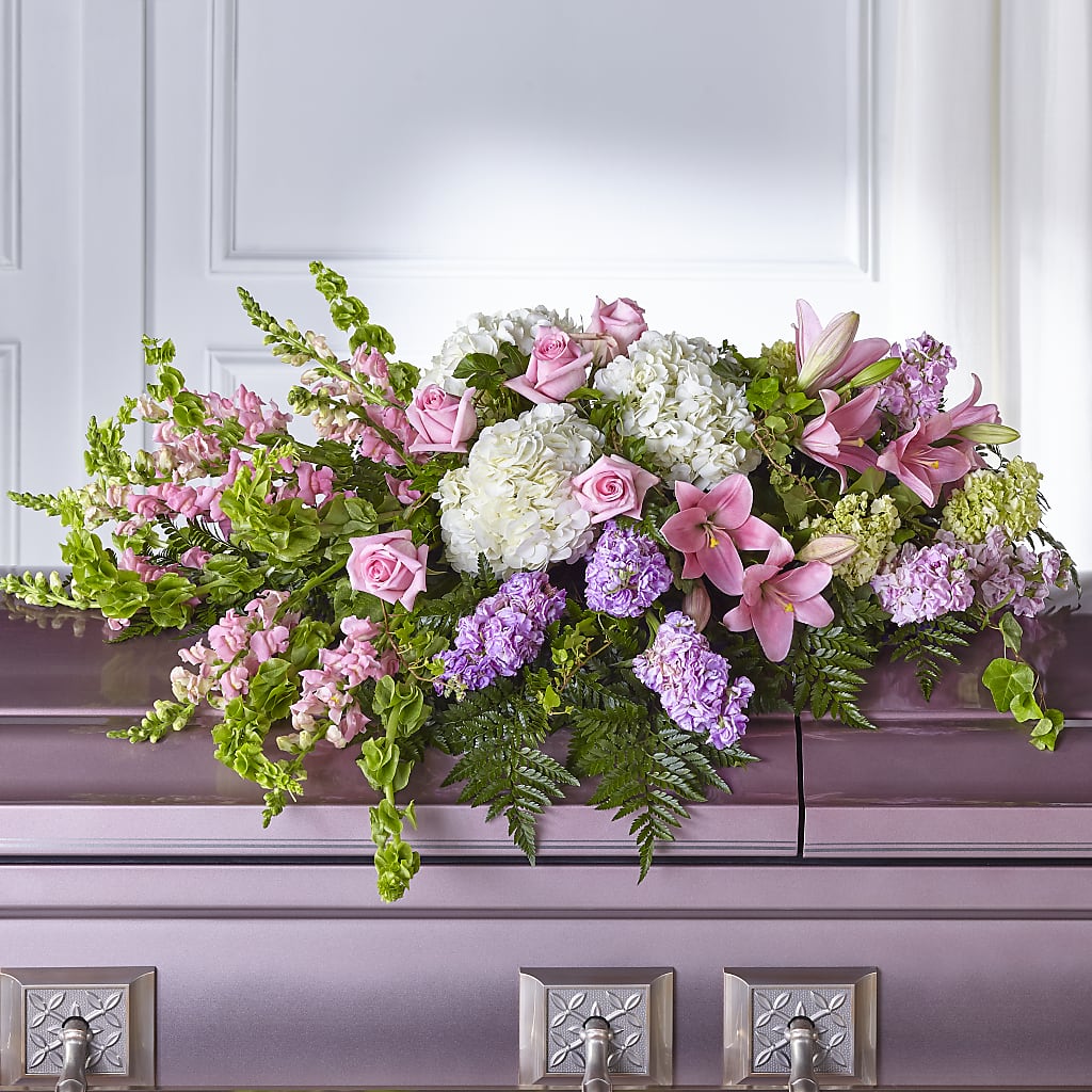 Life's Gratitude Casket Spray –  Best Choice Floral And Landscape, Hortonville WI