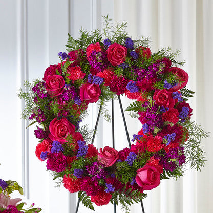 Calming Colors Wreath –  Best Choice Floral And Landscape, Hortonville WI