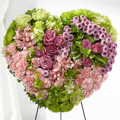 Heartwarming Standing Heart –  Best Choice Floral And Landscape, Hortonville WI