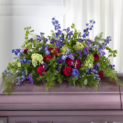 Always Treasured Casket Spray –  Best Choice Floral And Landscape, Hortonville WI
