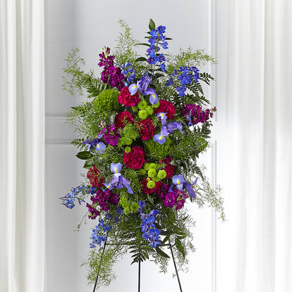 Heavenly Skies Standing Spray –  Best Choice Floral And Landscape, Hortonville WI