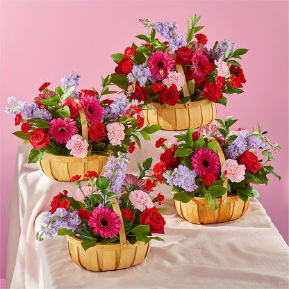 Pink Picnic Basket –  Best Choice Floral And Landscape, Hortonville WI