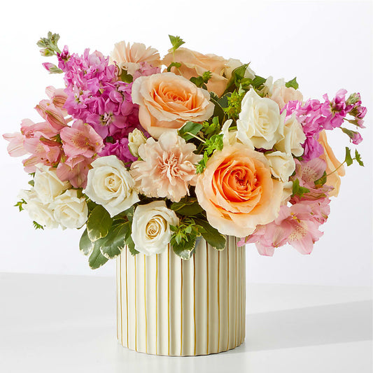 Paradise Bouquet with Ivory Vase –  Best Choice Floral And Landscape, Hortonville WI