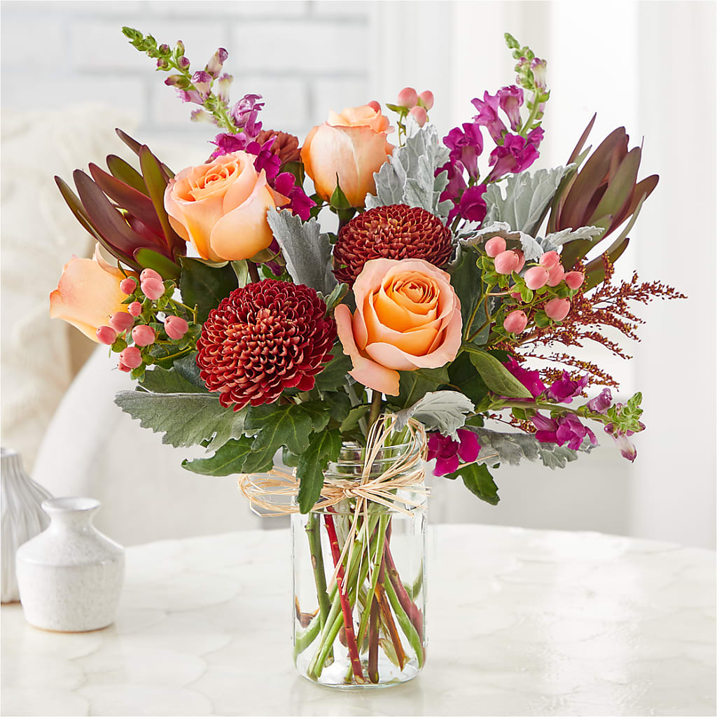 Moody Hues Bouquet –  Best Choice Floral And Landscape, Hortonville WI