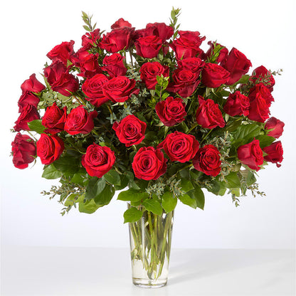 Forever Yours Fifty Stem Red Rose Bouquet –  Best Choice Floral And Landscape, Hortonville WI