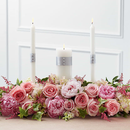 Worldwide Romance Unity Candle Arrangement –  Best Choice Floral And Landscape, Hortonville WI
