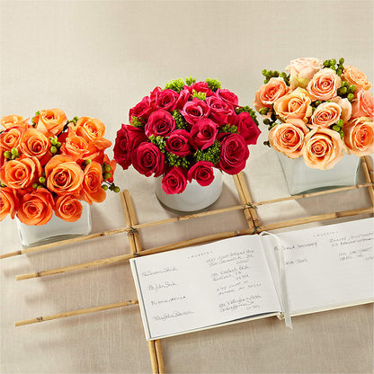 Dawn Rose Centerpiece –  Best Choice Floral And Landscape, Hortonville WI