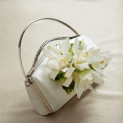 White Purse Decor –  Best Choice Floral And Landscape, Hortonville WI