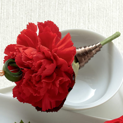 Red Carnation Boutonniere –  Best Choice Floral And Landscape, Hortonville WI